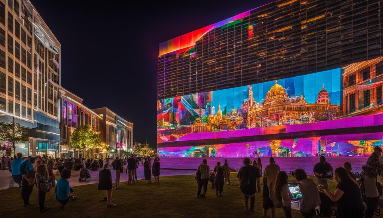 Experience Immersive Visuals Anywhere with a Portable LED Wall in Gastonia