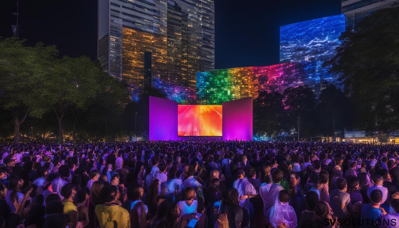 Discover the Ultimate Entertainment Solution in Harrisonburg with Our Portable LED Wall