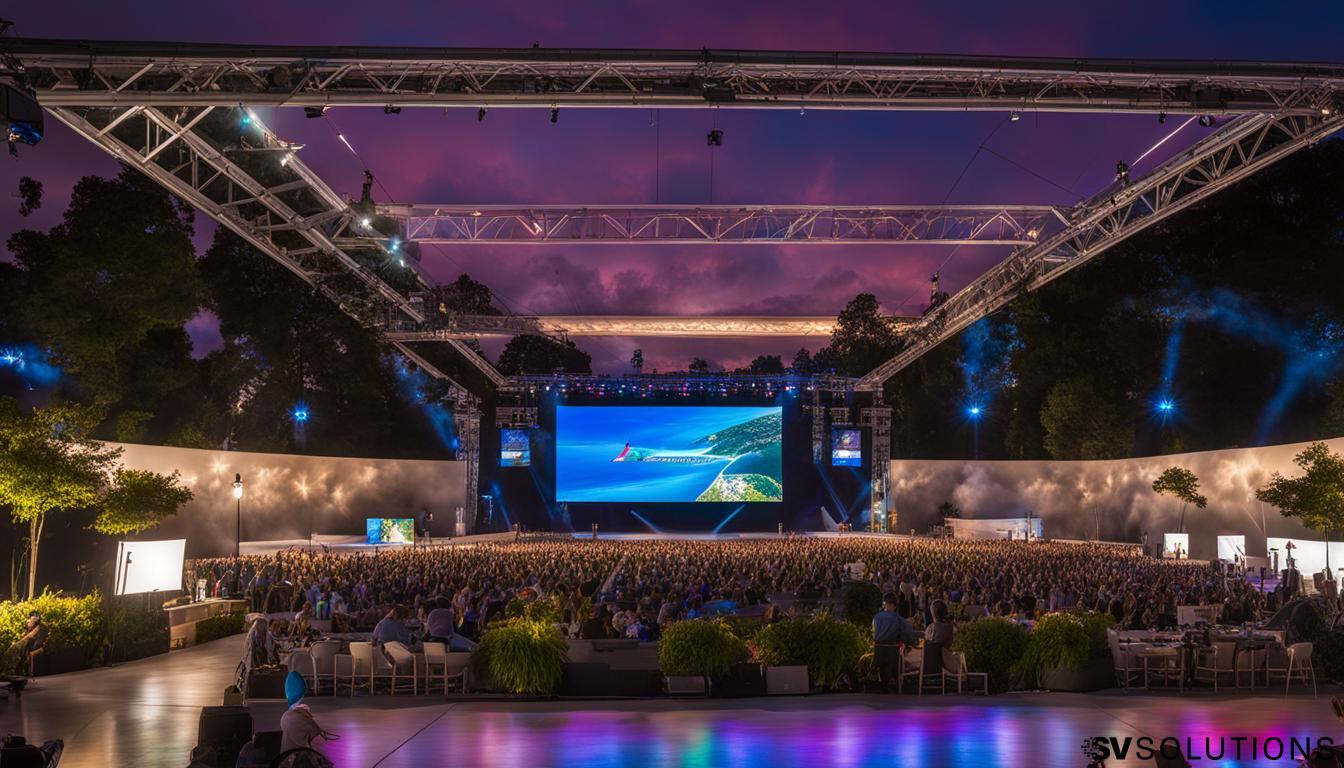 Portable LED Wall in Huntersville