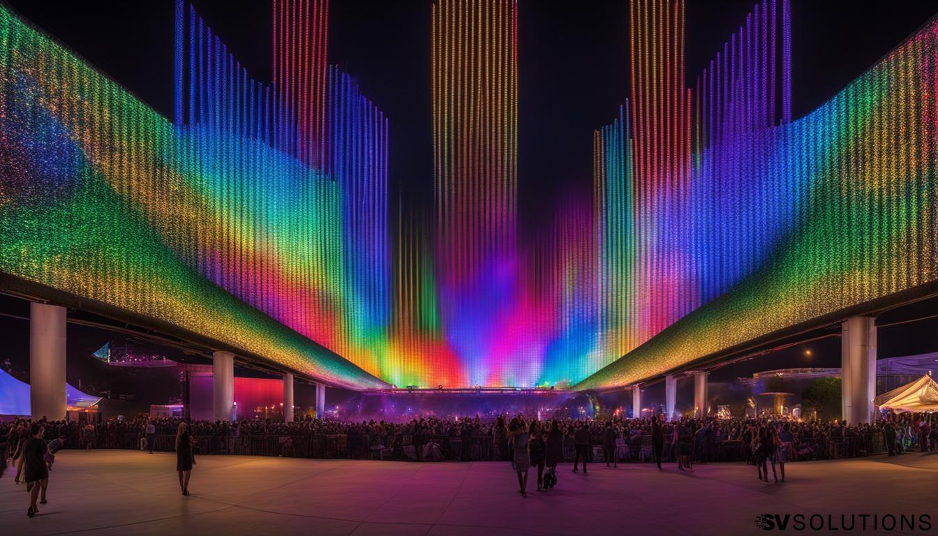 Portable LED wall in Joliet