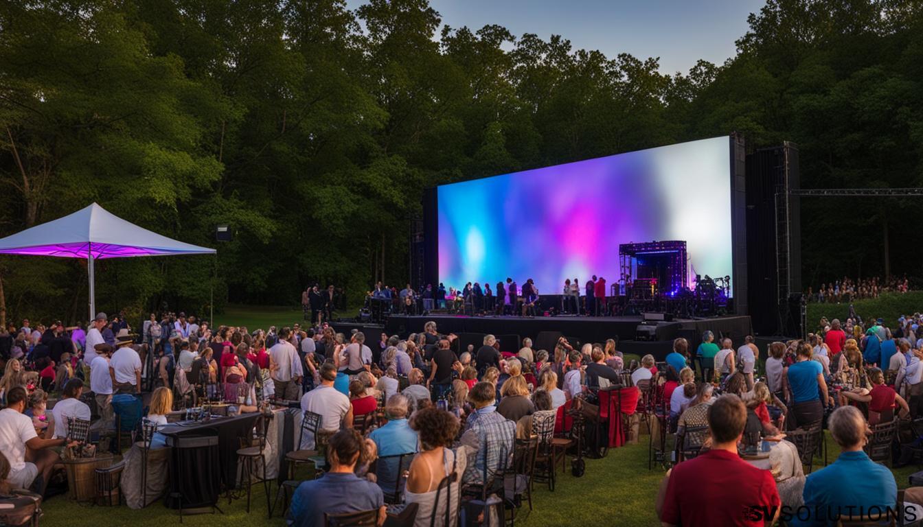 Elevate Your Event with Our Portable LED Wall in Little Rock