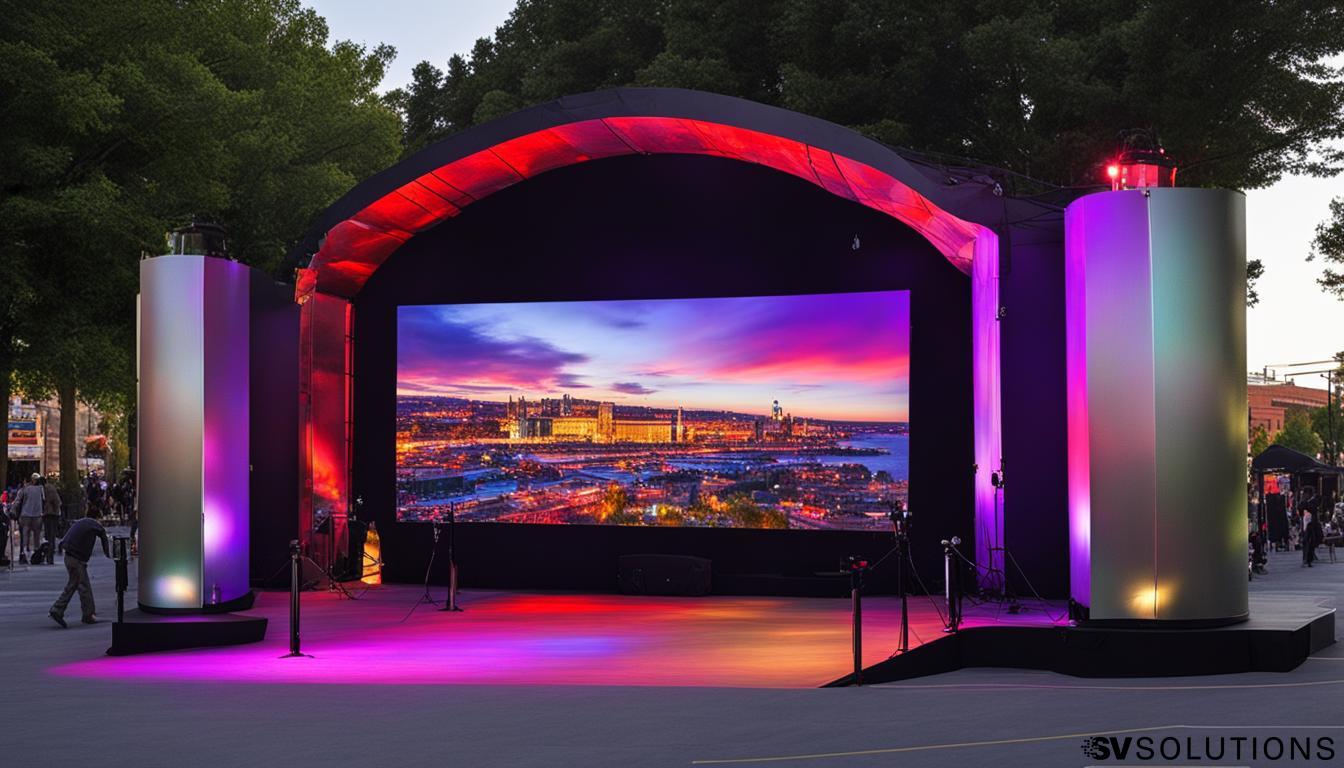 Portable LED Wall in Manassas