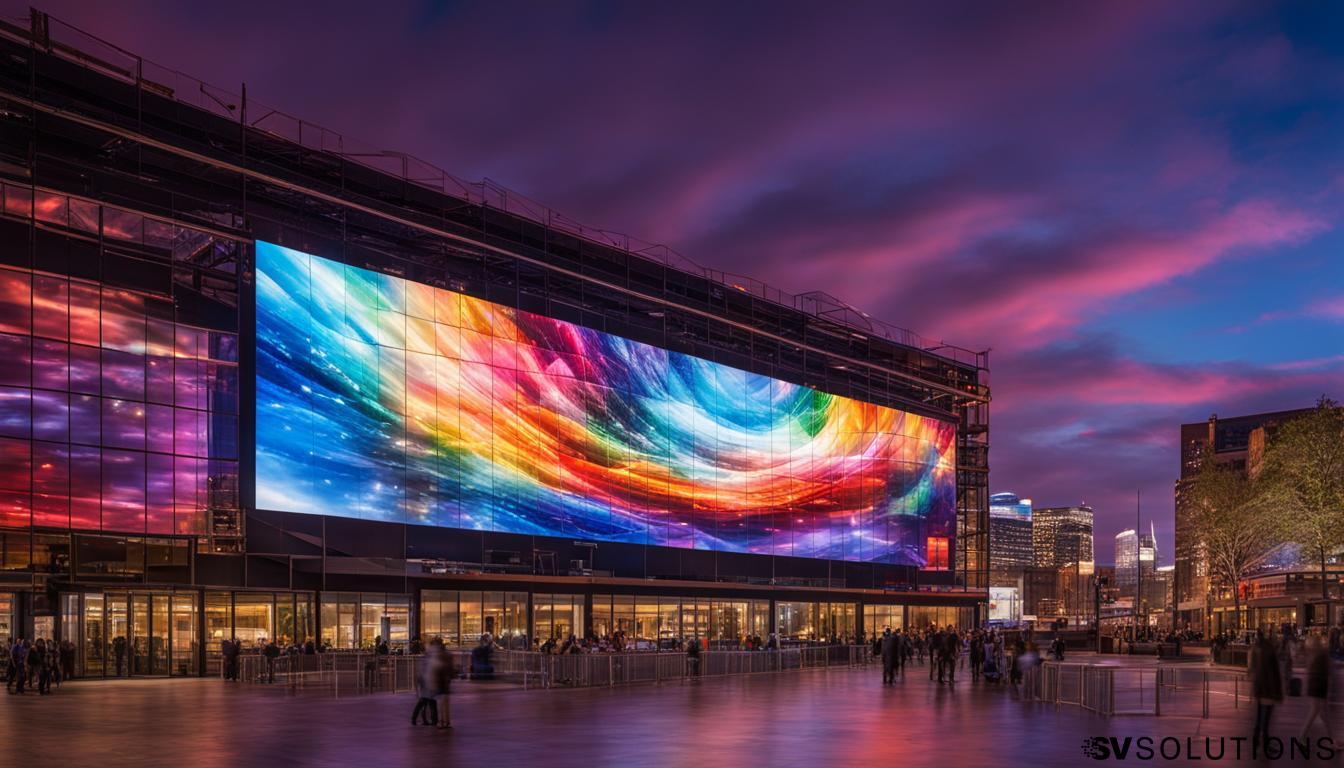 Portable LED Wall in Moline