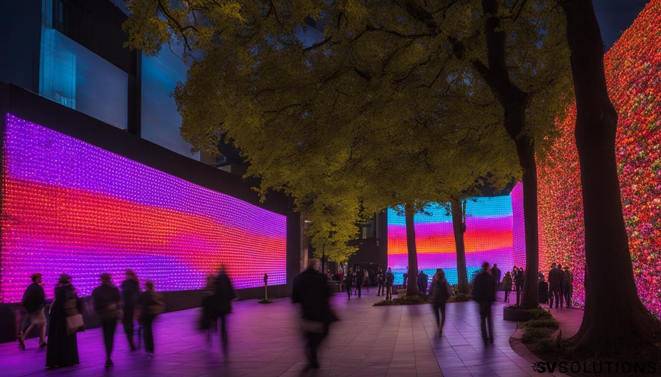 Portable LED Wall in Norfolk