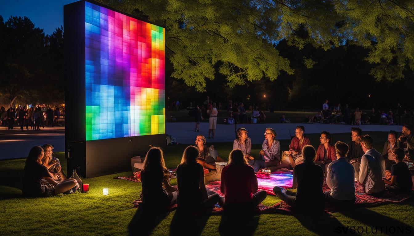 Portable LED Wall in Parker