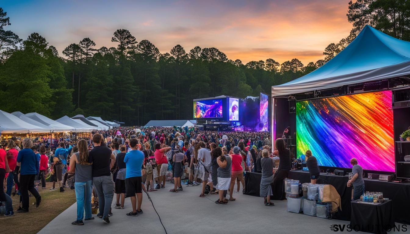 Portable LED Wall in Peachtree City