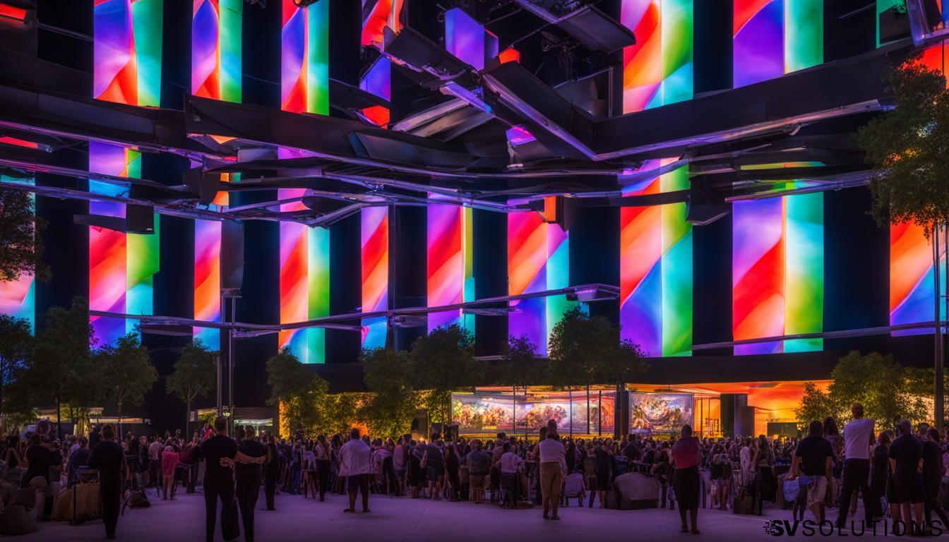 Portable LED Wall in Thornton