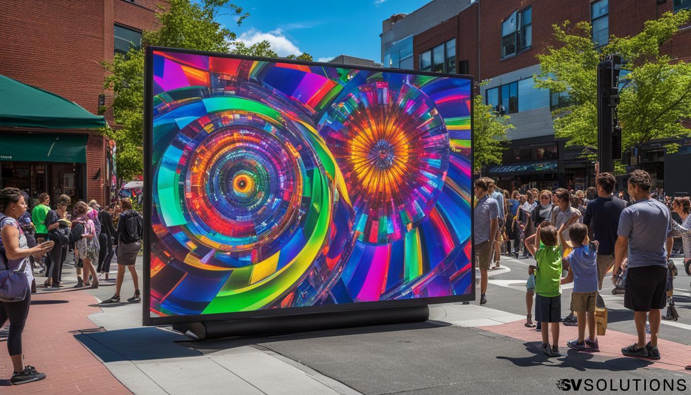 Portable LED Wall in Waltham