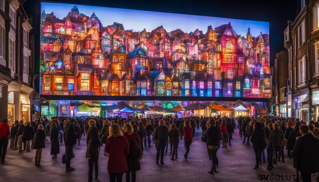 Portable LED Wall in Winchester