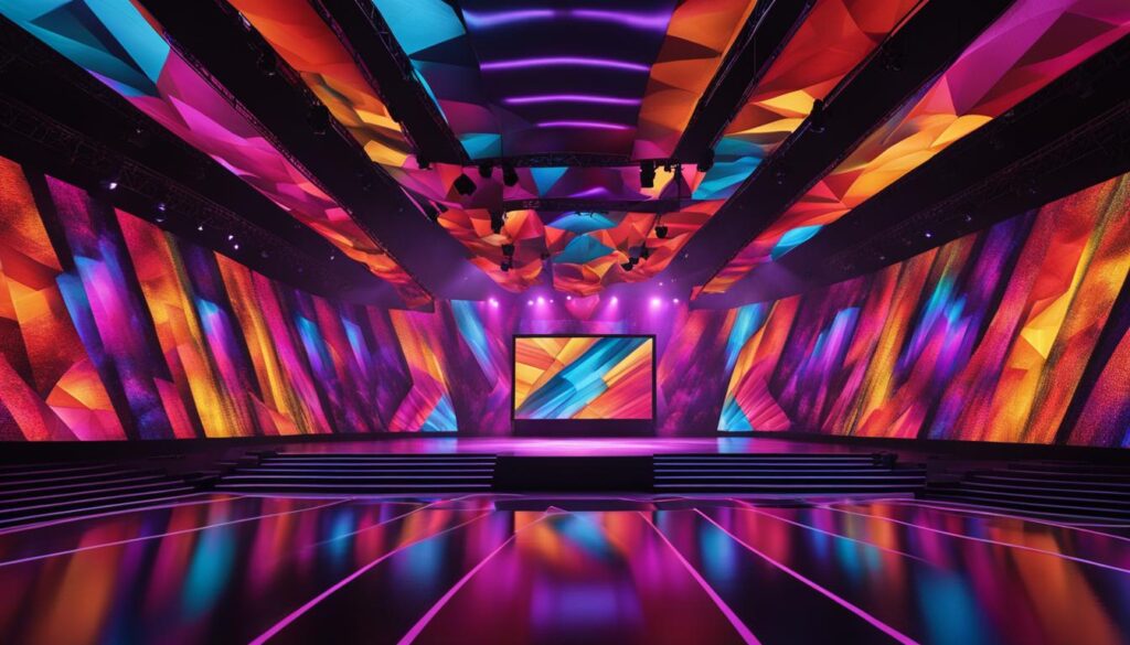 Stage backdrop screens Stage backdrop screens