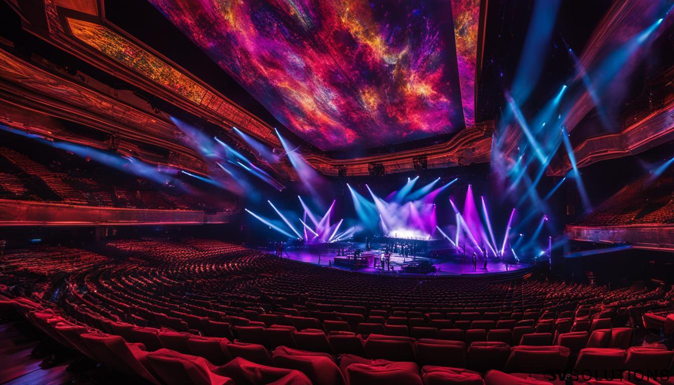 Video walls for concerts in Albany
