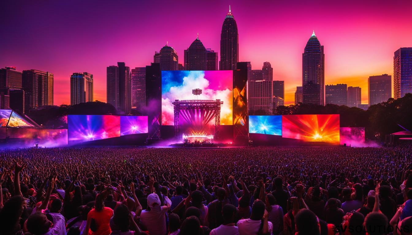 Video Walls for Concerts in Atlanta