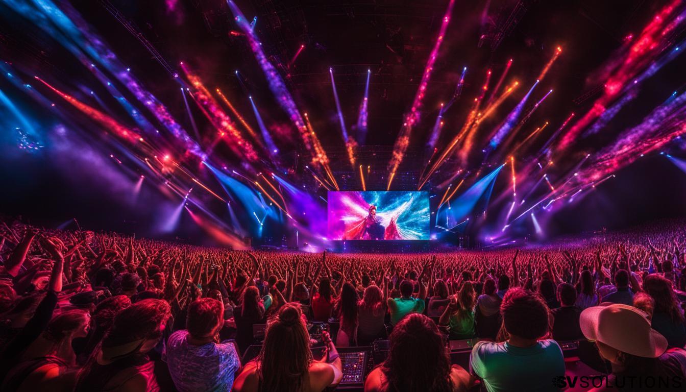 Video Walls for Concerts in Bentonville