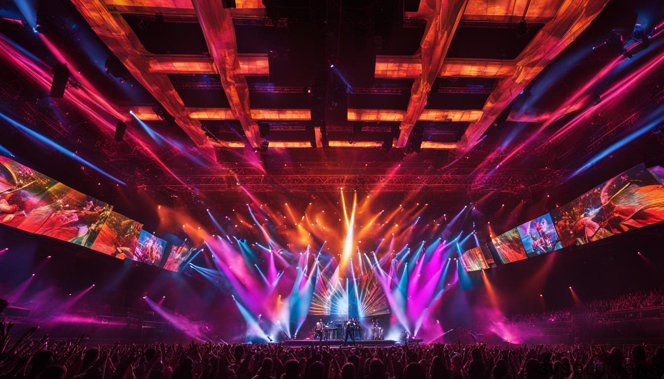 Video Walls for Concerts in Cabot