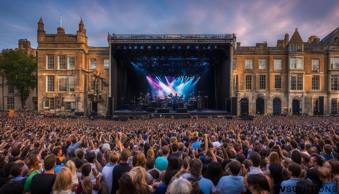 Video Walls for Concerts in Cambridge