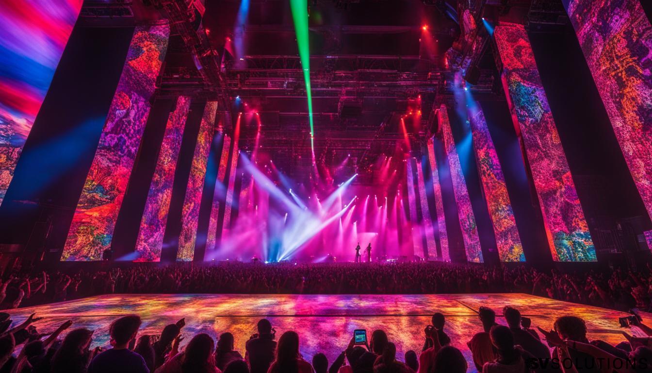 Video Walls for Concerts in Camden