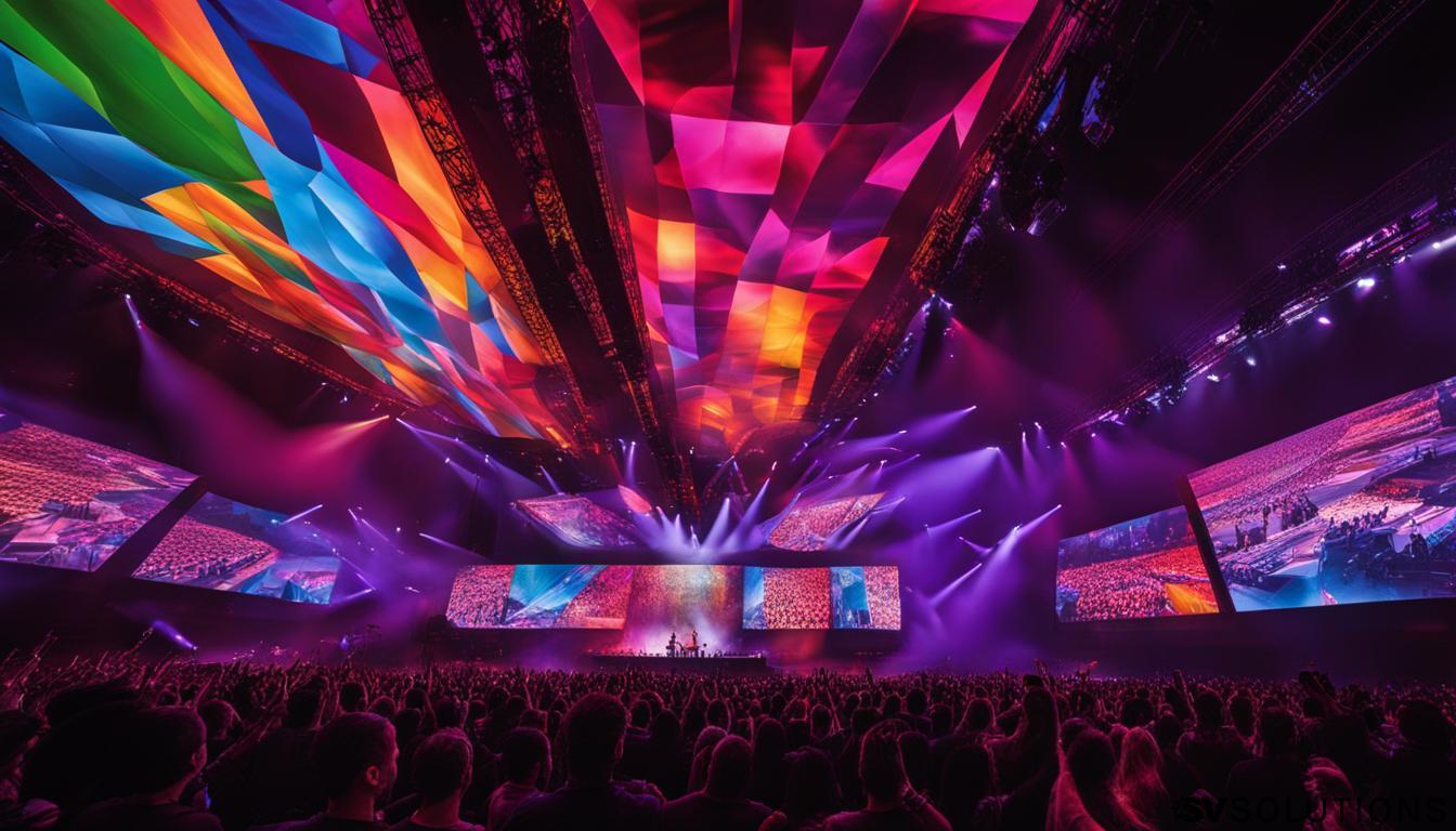 Video Walls for Concerts in Centennial