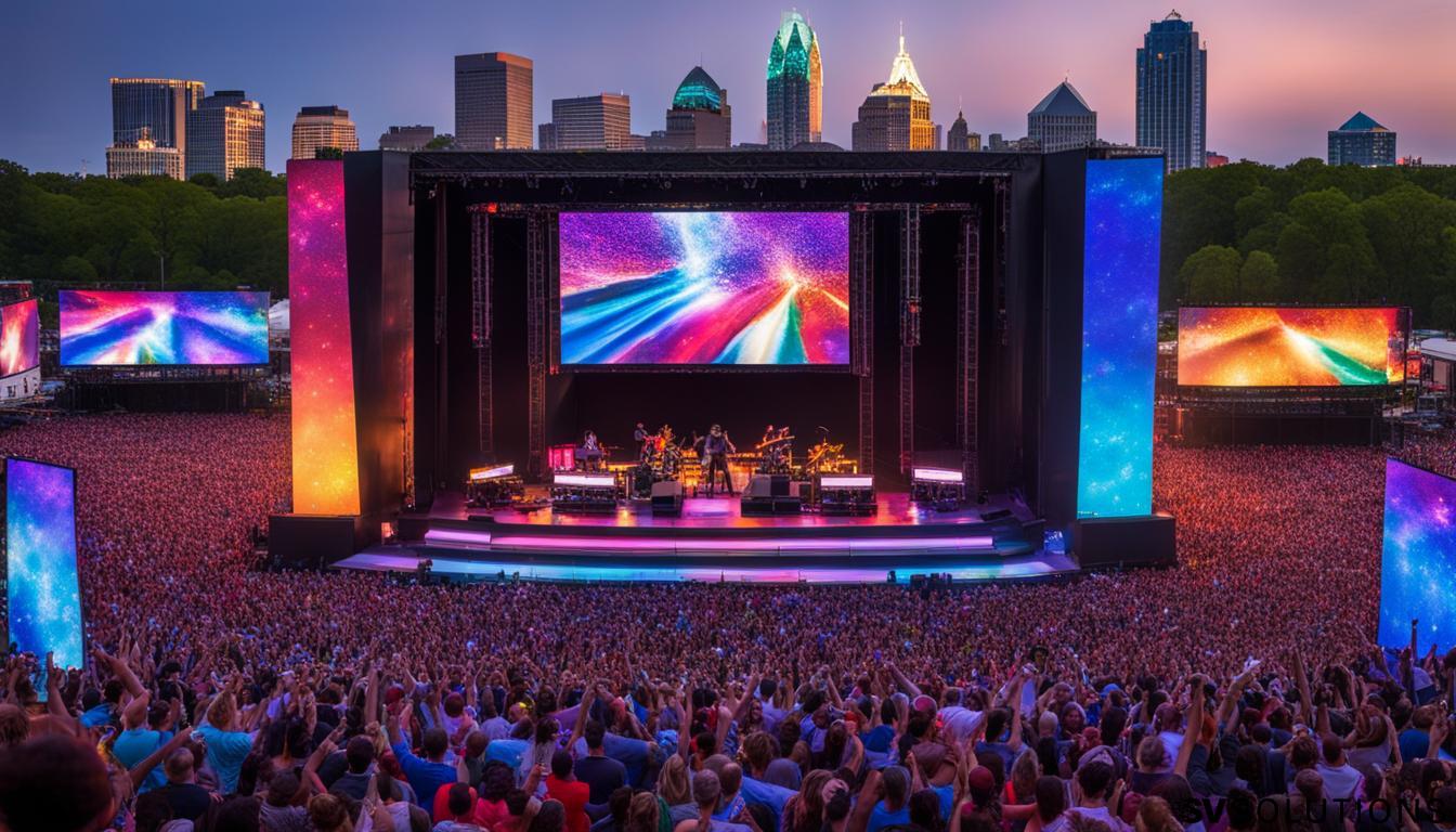 Video Walls for Concerts in Columbus