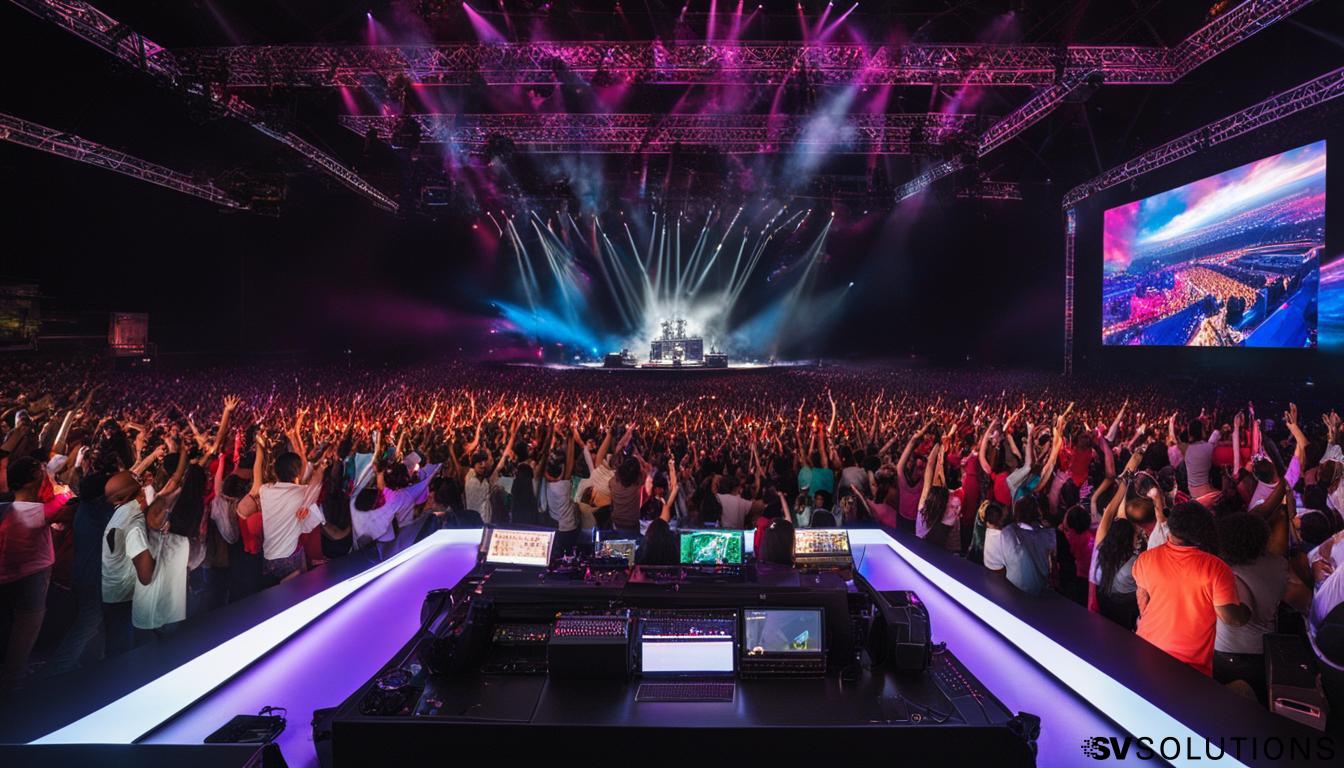 Video Walls for Concerts in East Point