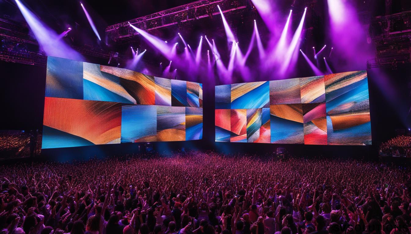 Video Walls for Concerts in Enterprise