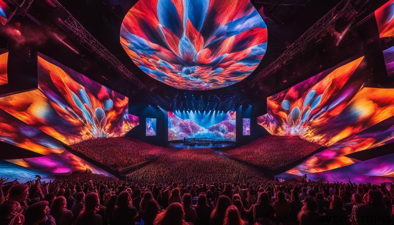 Experience Mesmerizing Concert Visuals with Our Video Walls for Concerts in Greenville