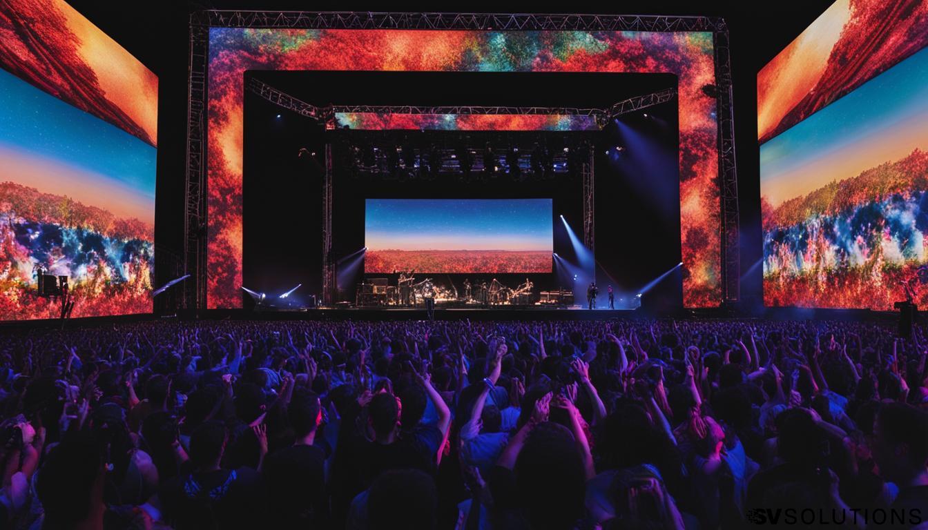 Video Walls for Concerts in Herndon