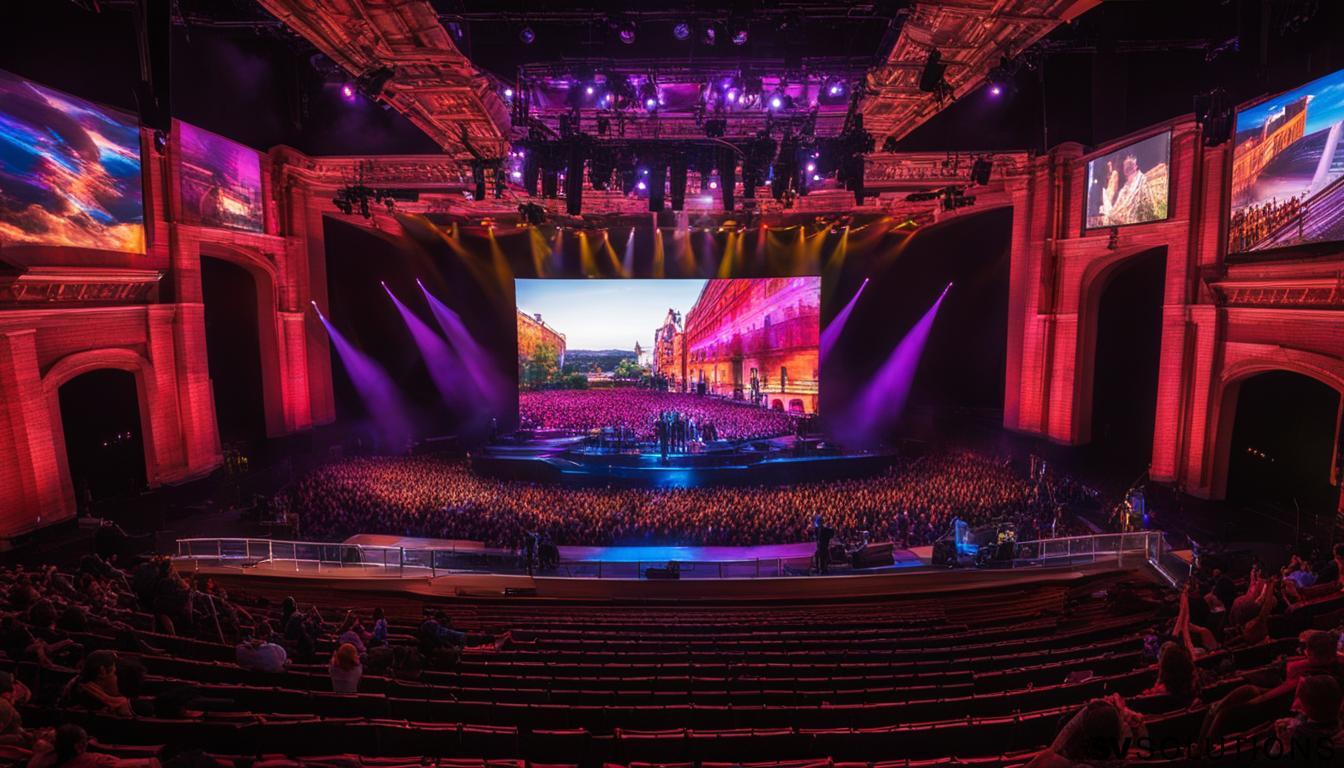 Video Walls for Concerts in Lowell