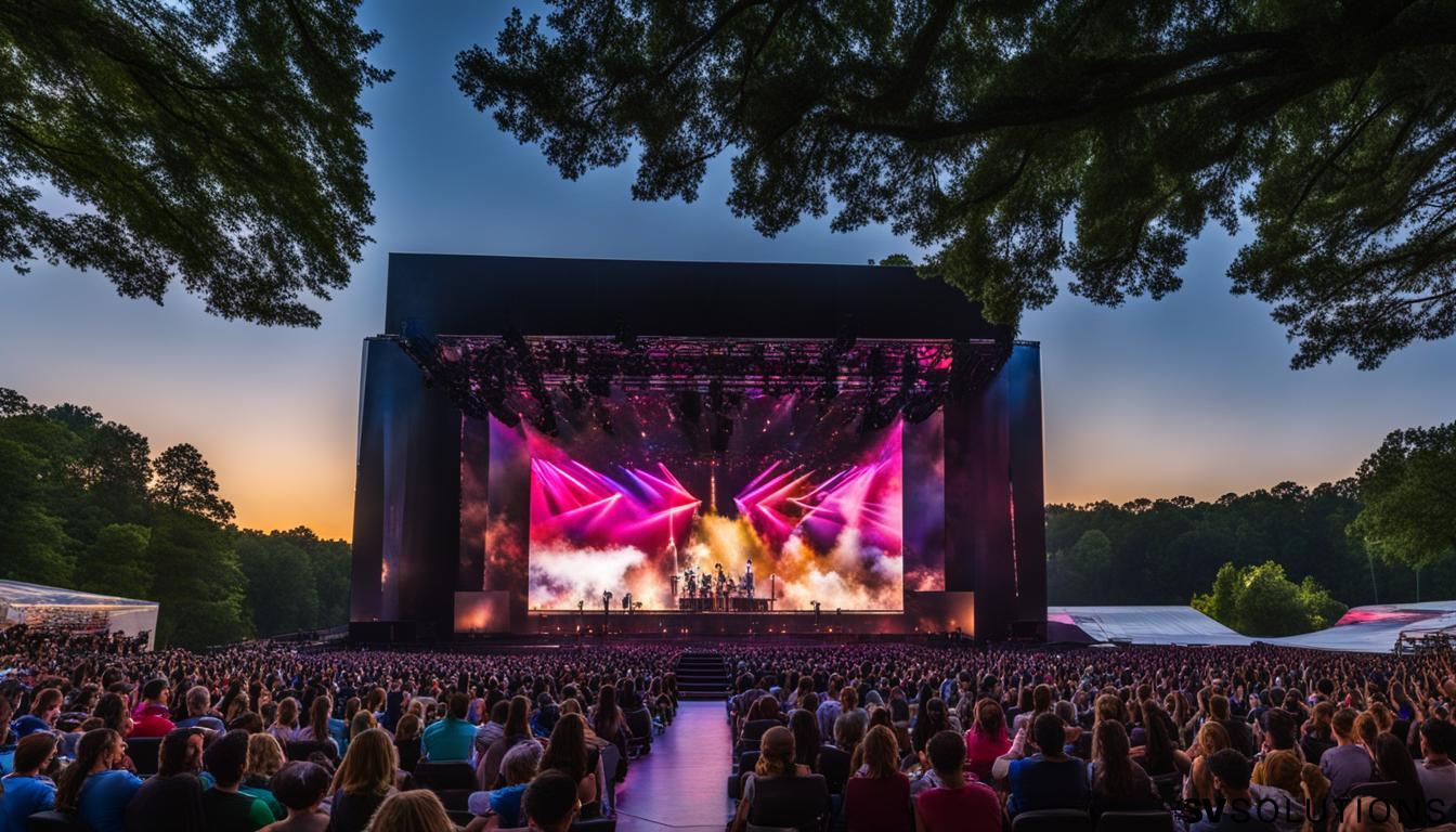 Video Walls for Concerts in Peachtree City