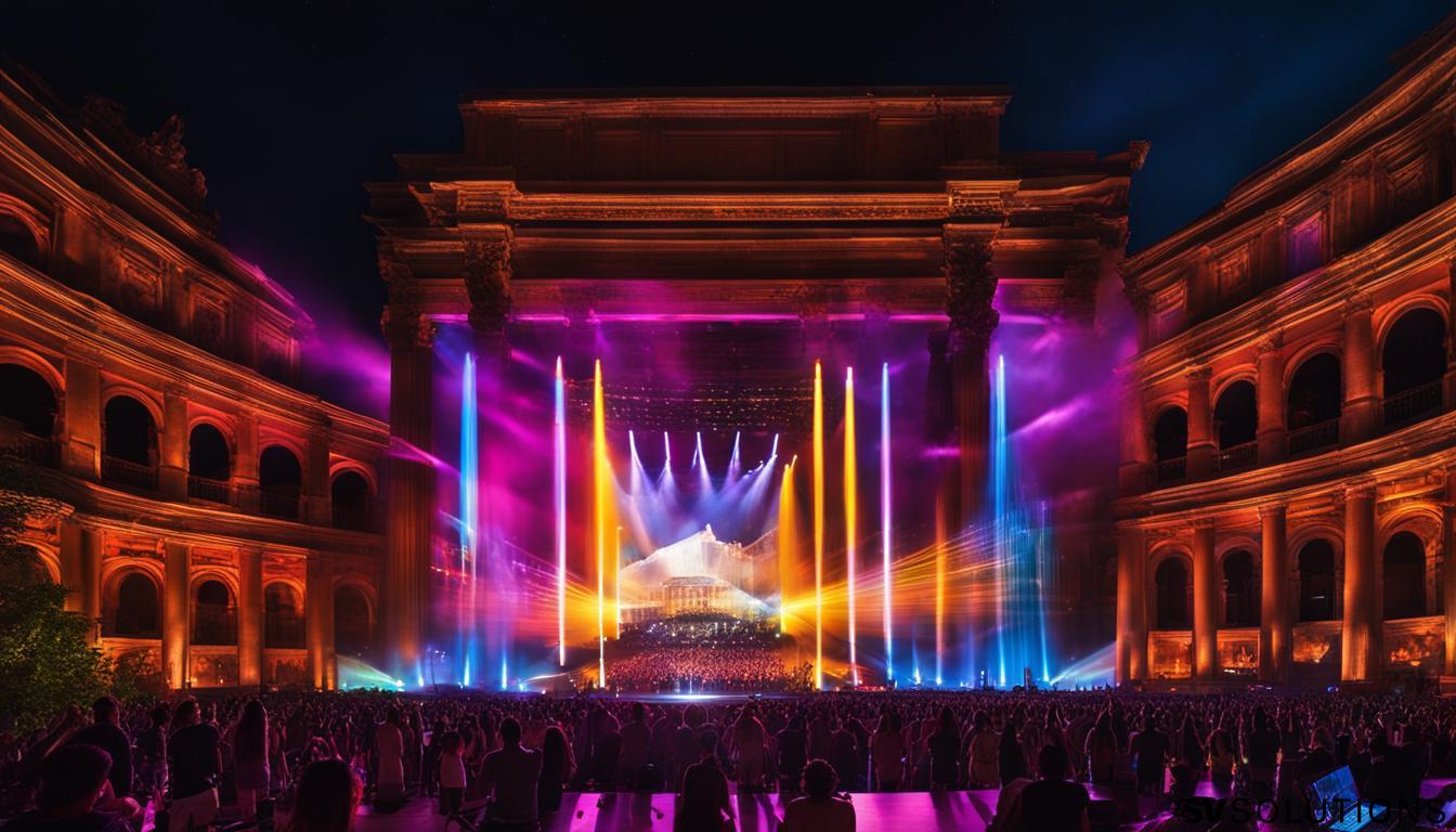 Video Walls for Concerts in Rome