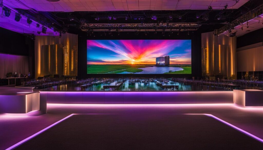 West Memphis LED video wall