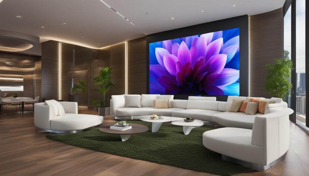 advanced LED video wall technology