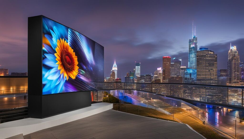 affordable LED video wall options in Franklin Township