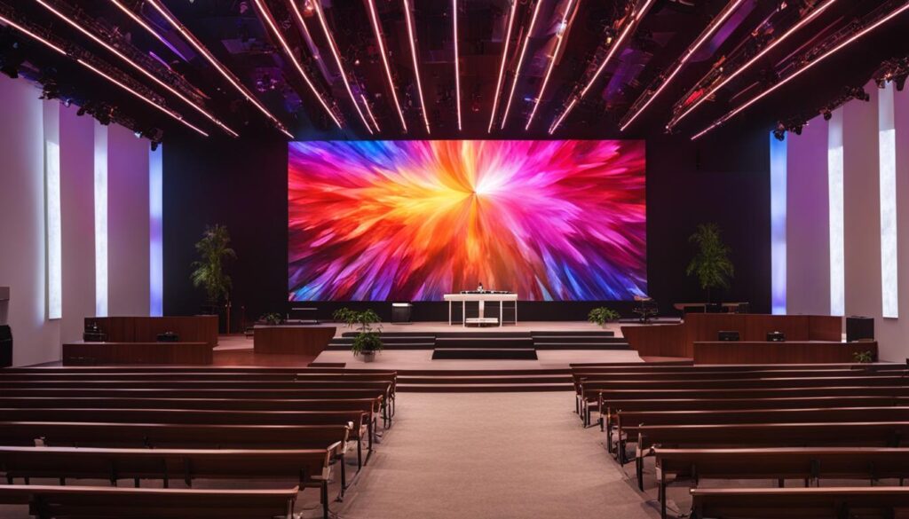affordable LED wall for church in Castle Rock affordable LED wall for church in Castle Rock