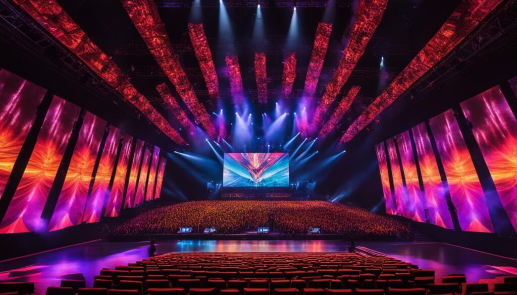 concert LED video walls