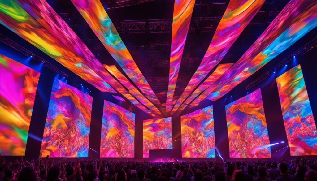 concert video walls concert video walls