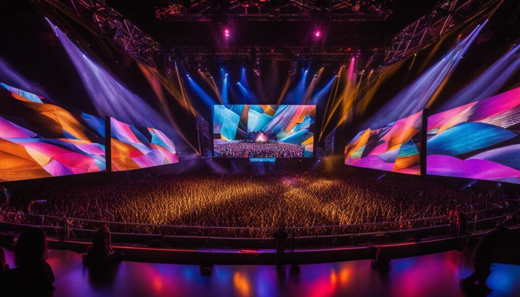 concert video walls concert video walls