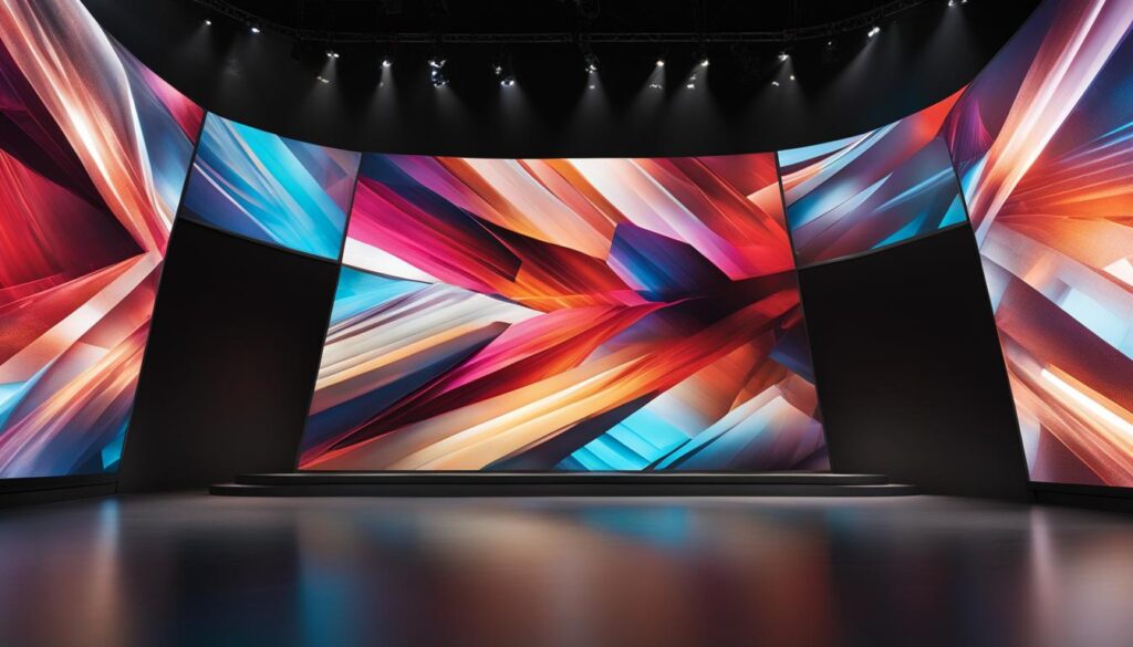 customized LED video wall