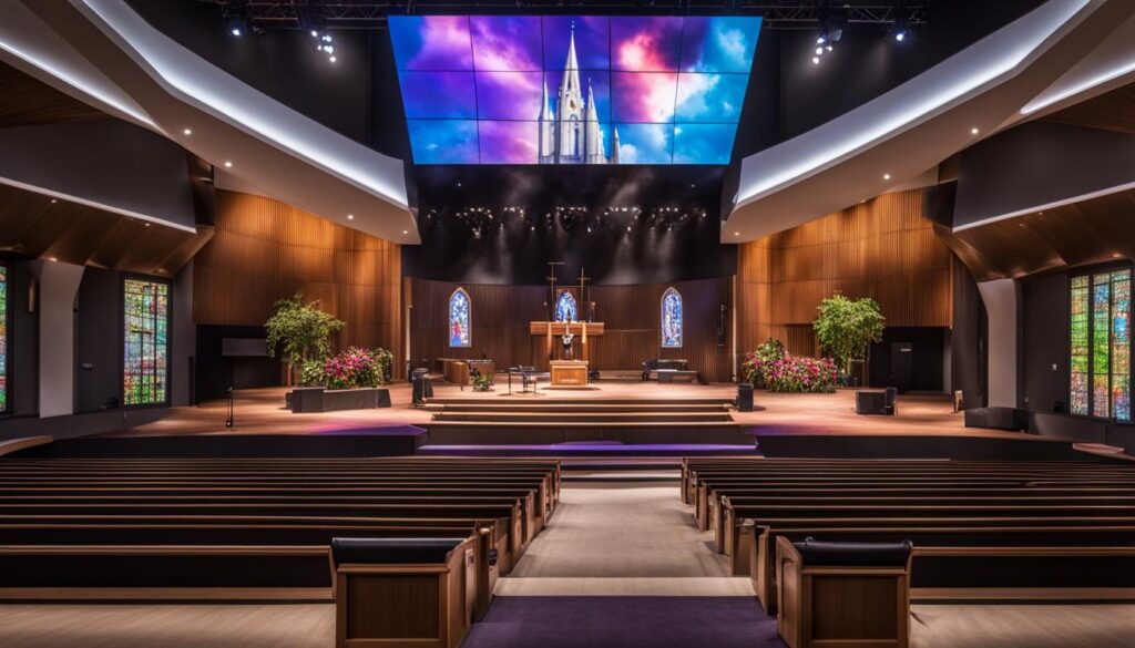 digital displays for places of worship