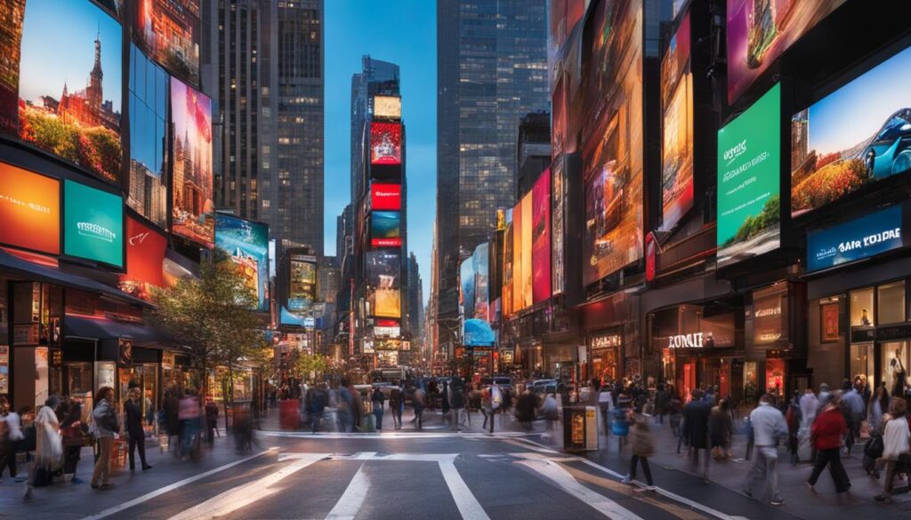 digital signage advertising