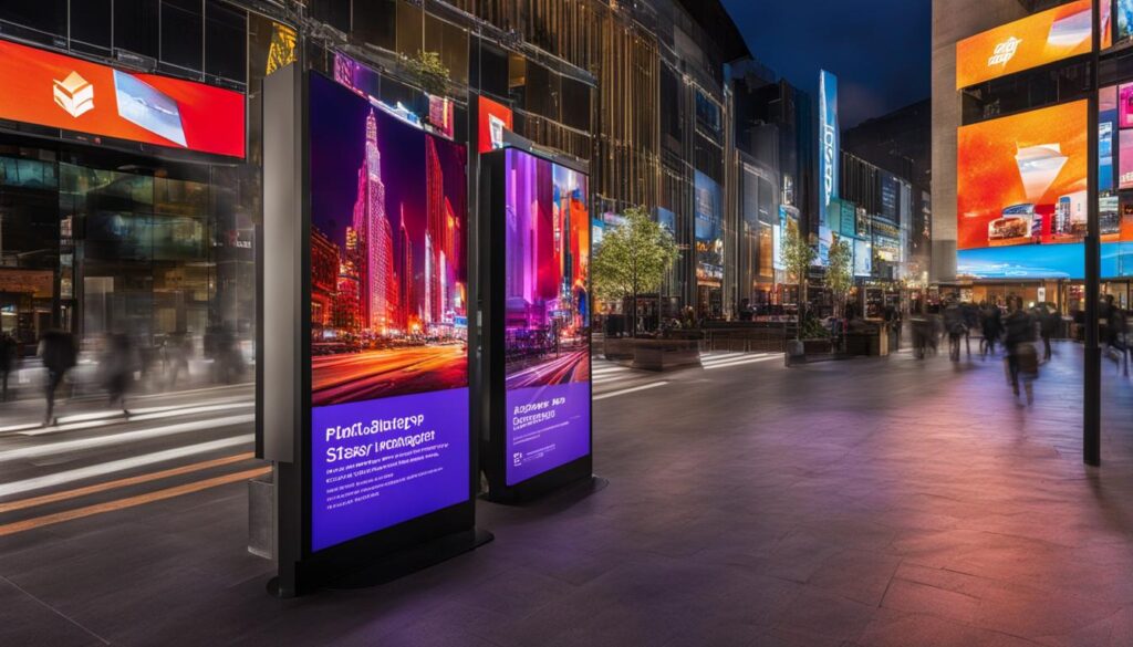 digital signage installation digital signage installation