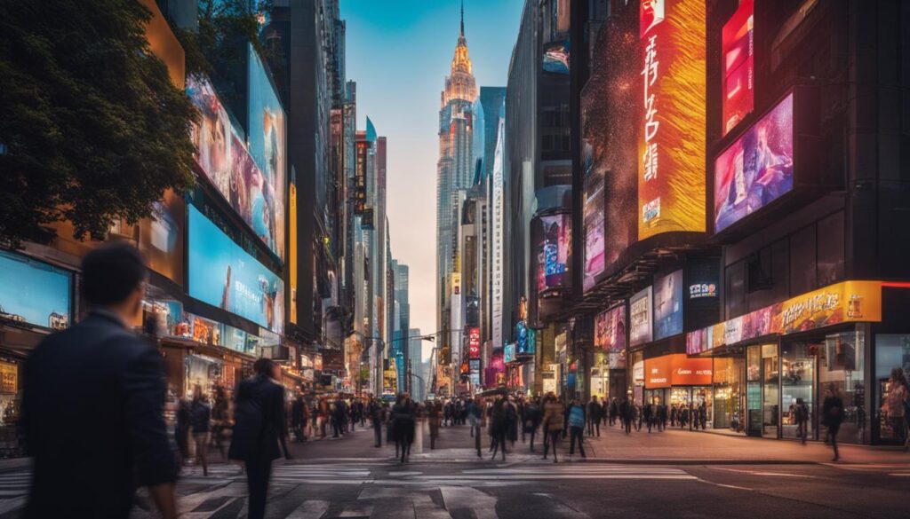 digital signage installation