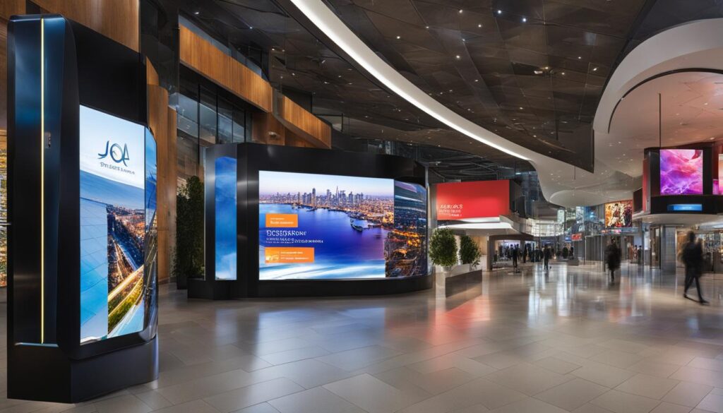 digital signage technology Malden