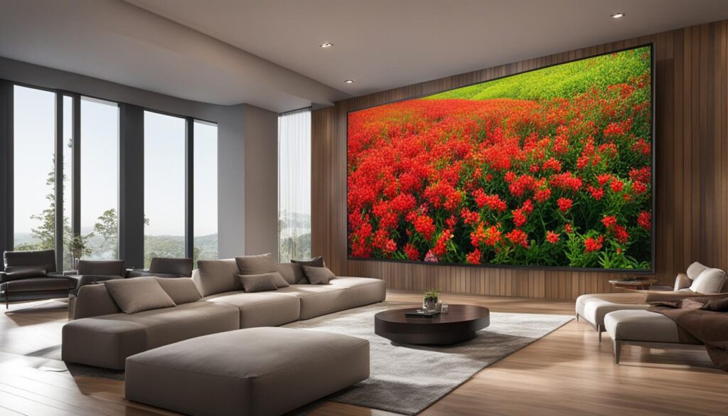 large LED wall large LED wall