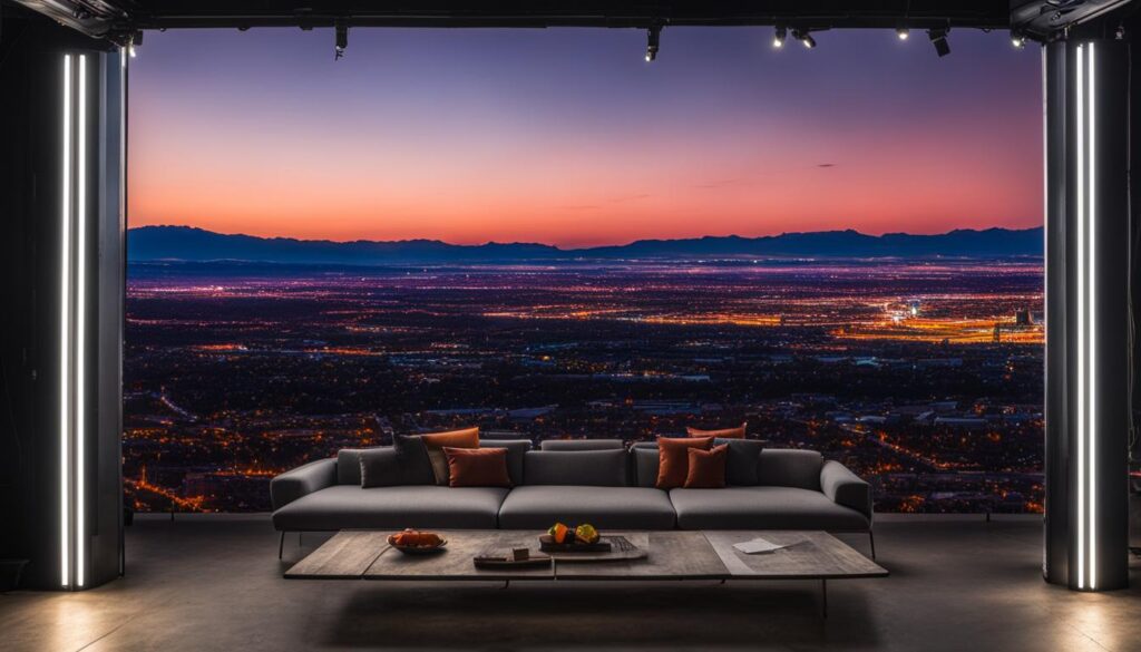 large LED wall large LED wall