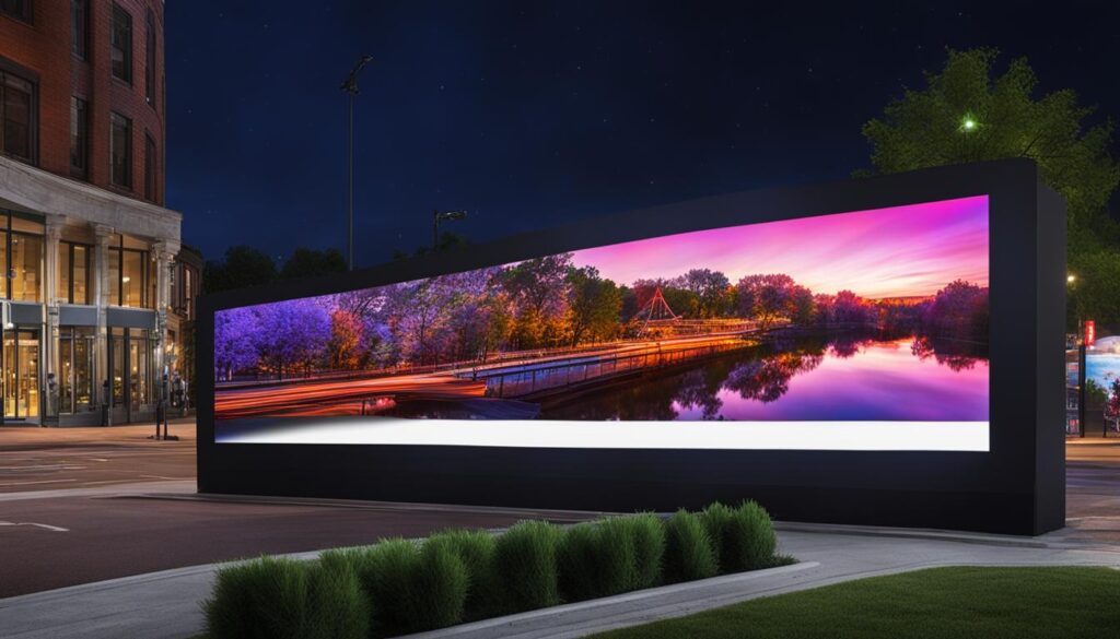 outdoor LED display