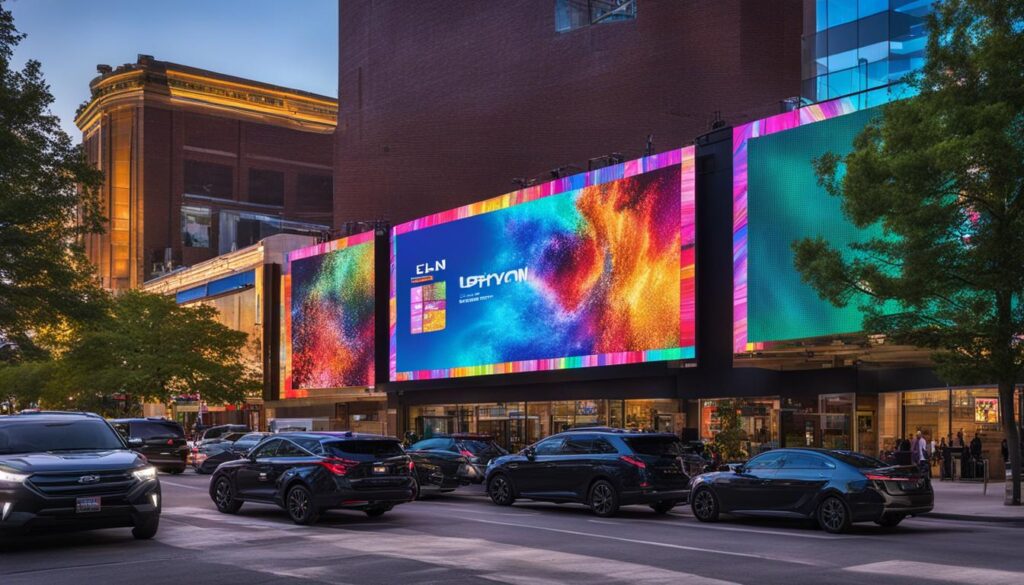 outdoor LED display Berwyn