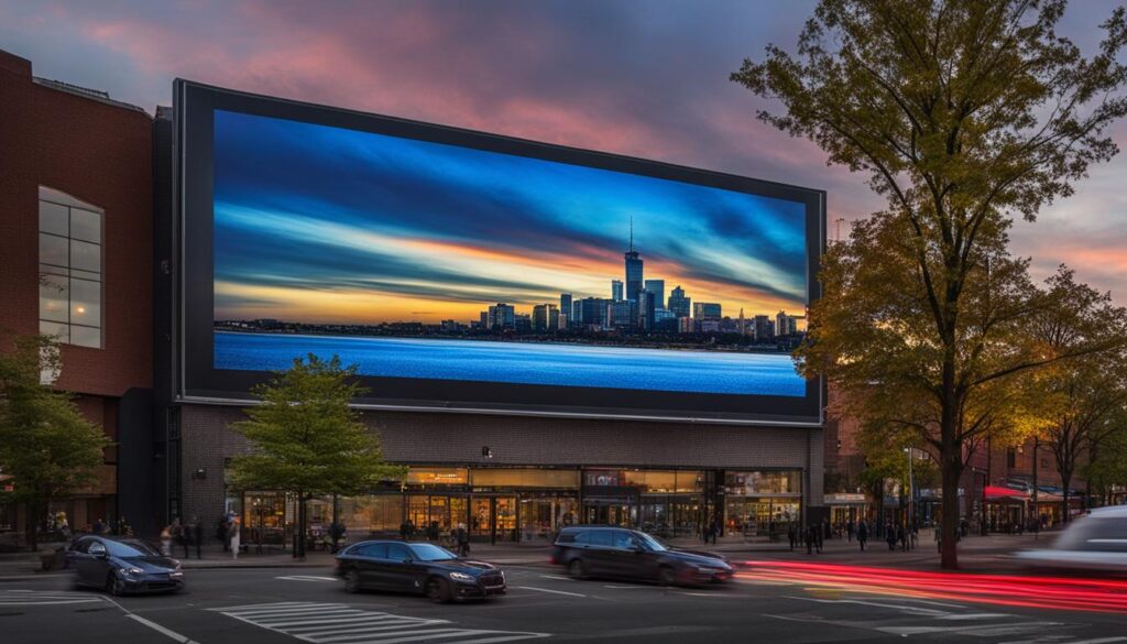 outdoor LED display in Malden outdoor LED display in Malden