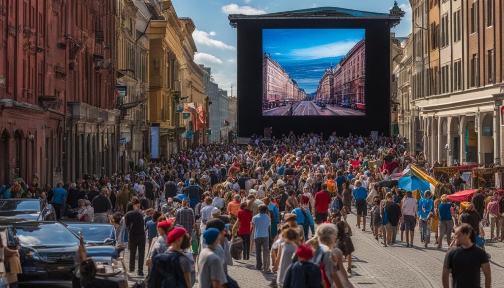 outdoor LED screen Petersburg outdoor LED screen Petersburg