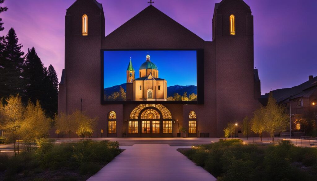 outdoor LED screen for church outdoor LED screen for church