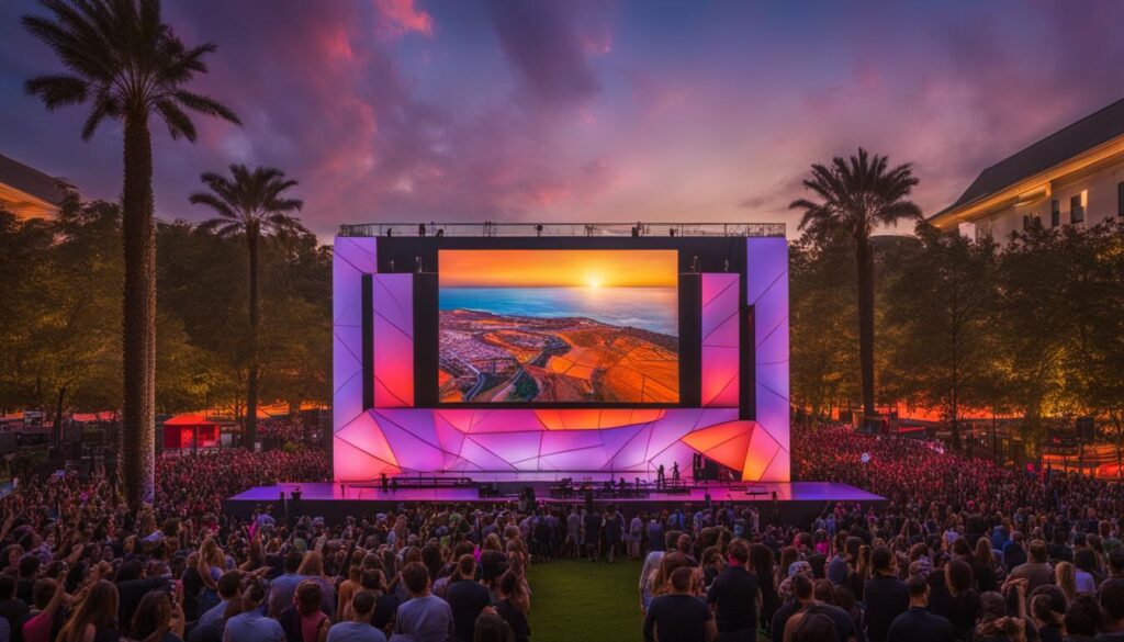 outdoor LED video wall outdoor LED video wall